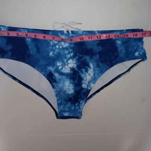 MEN'S TIE-DYE PRINT SWIM BRIEFS/TRUNKS - Picture 7 of 10